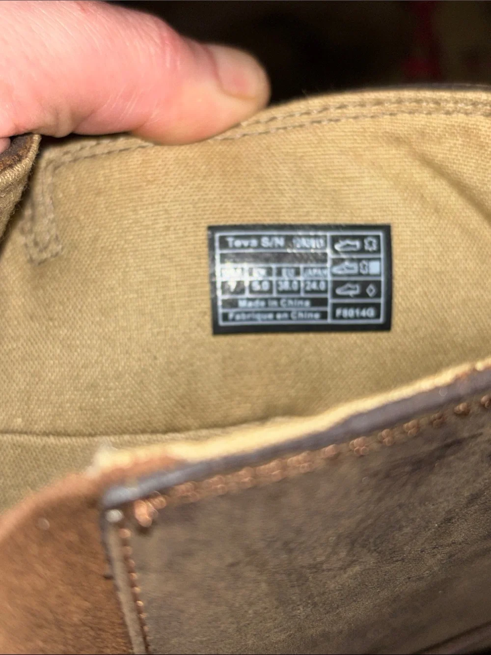 Teva De La Vina Brown Waterproof Leather Mid-Calf Riding Boots